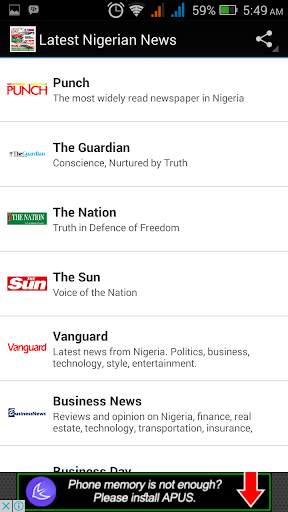 Latest Nigerian News screenshot 6