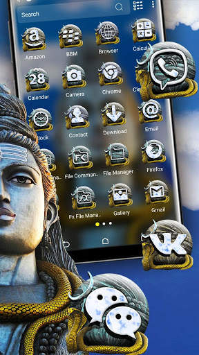 Shiva Statue Theme Launcher screenshot 2