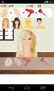 cut woman hair game screenshot 1