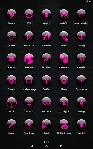 Pink Glass Orb Icon Pack скриншот 18