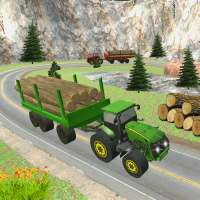 Heavy Duty Tractor Cargo Transport 3D logo