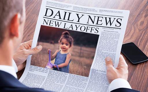 News Paper Photo Frames screenshot 1