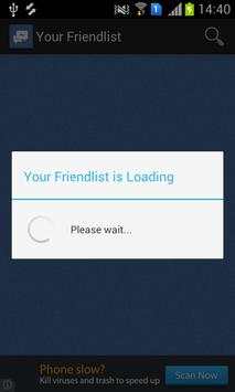 Lite Chat For Facebook screenshot 1