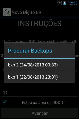 Novo Dígito BR screenshot 3
