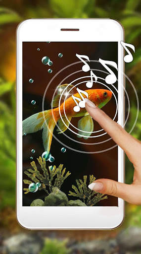 Fish Gold Live Wallpaper screenshot 1
