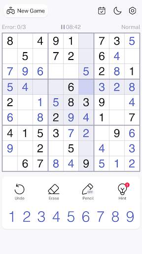 Sudoku - Classic Sudoku Game screenshot 1
