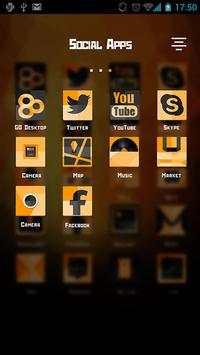 KIKURO GO Launcher Themeh screenshot 4