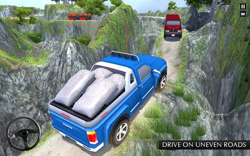 Pickup Truck Driving Simulator: Cargo Truck Driver screenshot 3