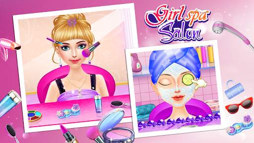 Spa Salon Makeover Girl Game - Makeup Artist screenshot 5
