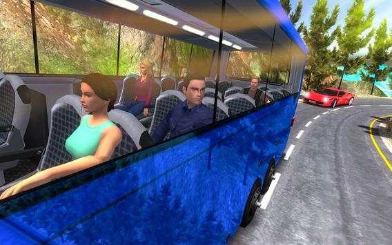 Off-road Pelatih Simulator Bus 18-Tour Transport screenshot 2