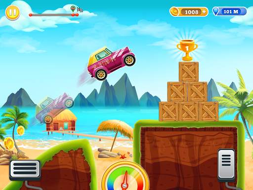 Hill Racing Car Game For Boys screenshot 4