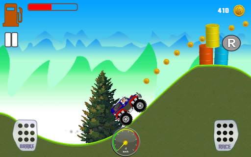 Mountain Racing HD screenshot 2