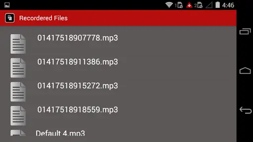 Audio Recorder X screenshot 3