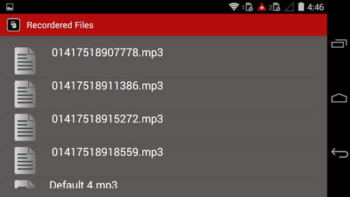 Audio Recorder X screenshot 3