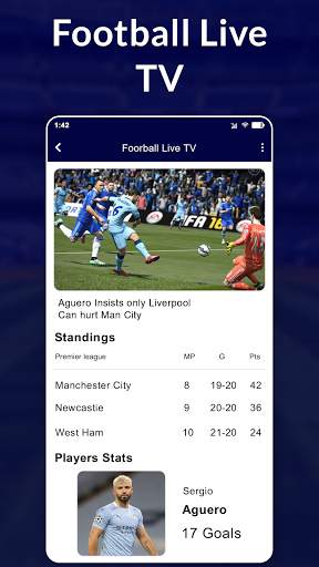 All Live Football TV : Live Score Update screenshot 4