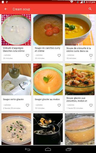 Recettes de soupe screenshot 13
