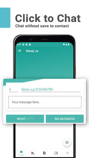 Mesej Je - tools for WhatsApp screenshot 9