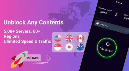 Monsters VPN- Fast VPN Proxy screenshot 3