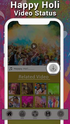 Holi Video Status screenshot 3