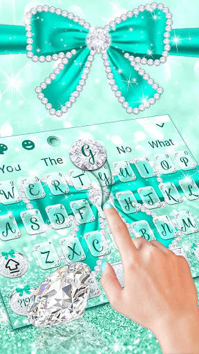 Green Diamond Bow Keyboard screenshot 2