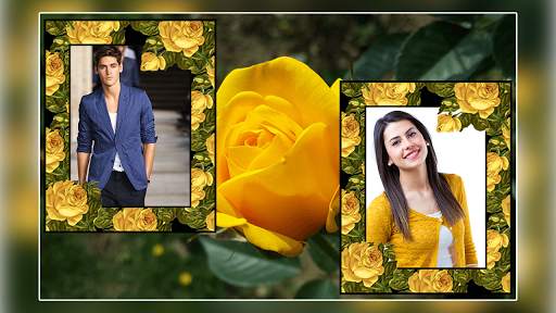 Rose Dual Photo Frame screenshot 4