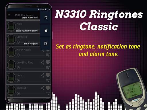 Old Ringtones for Nokia 3310 - Retro Ringtones screenshot 2