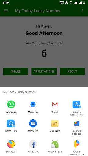 My Today Lucky Number screenshot 5
