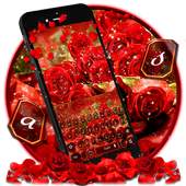 Red Rose Valentine Love Keyboard Theme 10001004