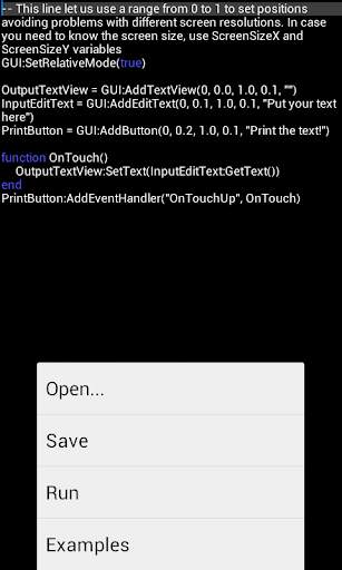 Lua Scripting screenshot 2