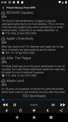 TED talks download & play talks (tedx) NPR screenshot 7
