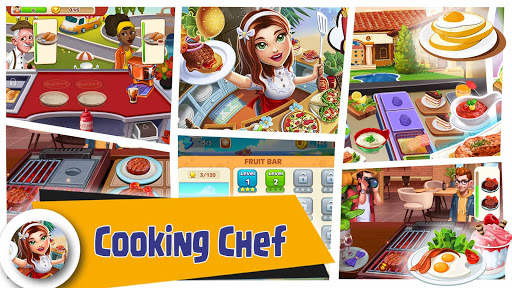 Crazy Cooking🍟🍕 Chef Kitchen Craze Cooking Game screenshot 1