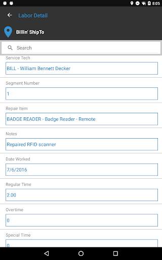 Service Pro Mobile 3 screenshot 10
