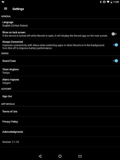 Reverb for Amazon Alexa screenshot 18