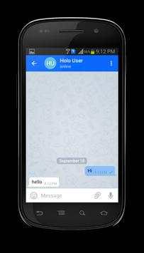 HoloChat Messenger - Telegram screenshot 3