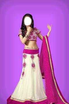 Fancy Saree Blouse Photo Suit screenshot 1