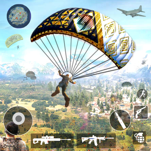 3D Squad Free Fire Battleground Team Shooter 2021 icon