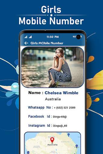 Girls Mobile Number - Girlfriend Calling Prank screenshot 4