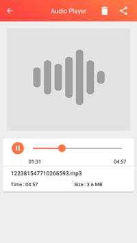 Video To Mp3 Converter 4 تصوير الشاشة