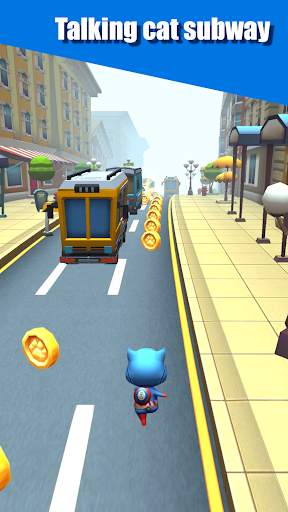 Cat Run - My Tom Subway Surf & Cat Talking screenshot 1