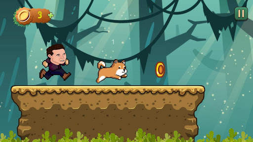 Doge run - 2 the Moon screenshot 1