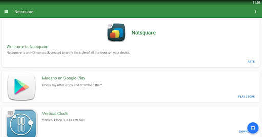 Notsquare HD - Icon Pack  Free screenshot 9