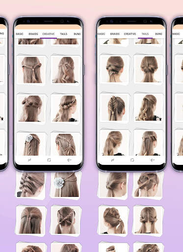 Hairstyles step by step screenshot 12
