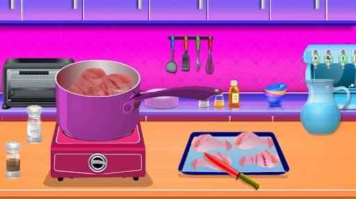 Barbeque Chicken Recipe - Cooking Games screenshot 3