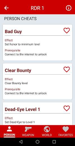 Unofficial Red Dead QuickCodes screenshot 4