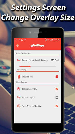 Floating Video Player For Mobile Videos - 2018 screenshot 7