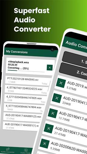 Audio Converter screenshot 1