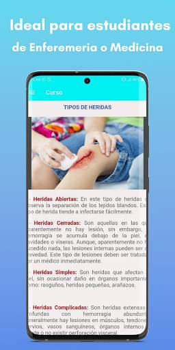 Curso de Enfermería Basica y Primeros Auxilios screenshot 7