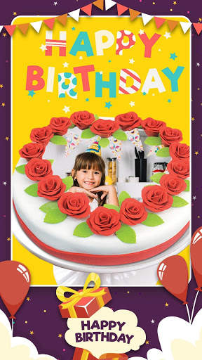 Photo On Birthday Cake screenshot 4