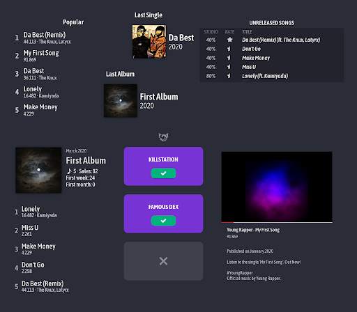 Rapper Simulator - Rap career game, rap life screenshot 3