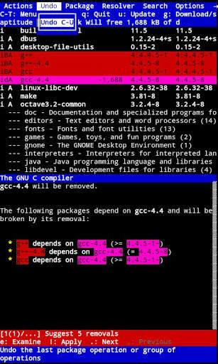 Android Terminal Emulator screenshot 3